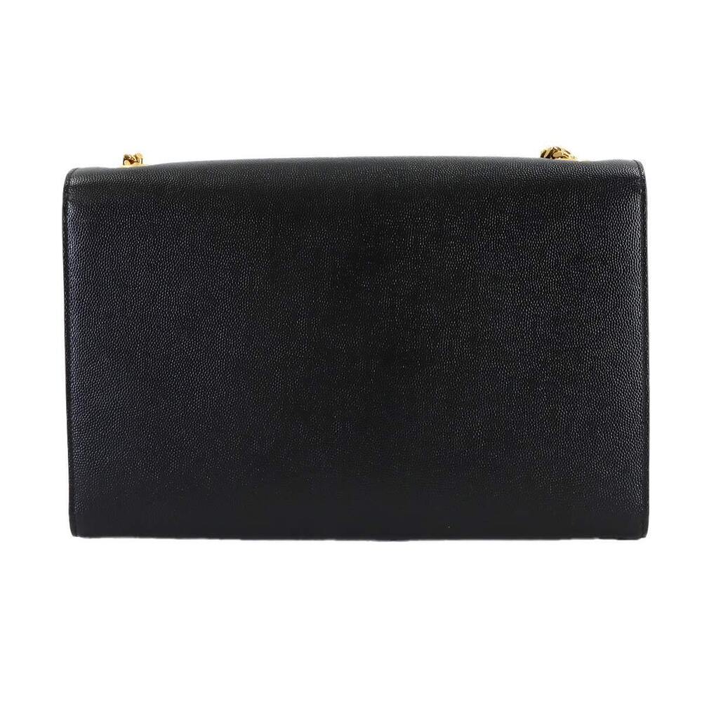 Saint Laurent Kate Chain Shoulder Bag Leather Black - Picture 3 of 8